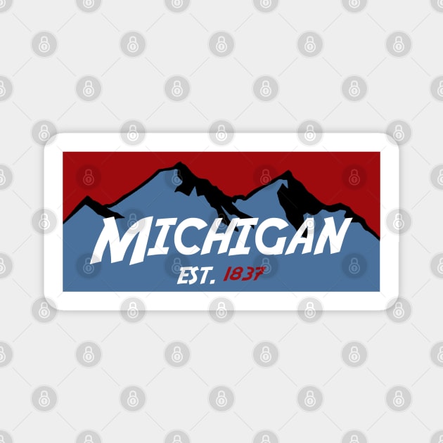 Michigan Mountains Sticker by AdventureFinder